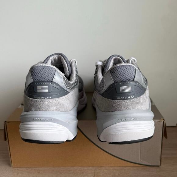 New Balance 990 V6 Grey/White Castlerock Men Sneakers- SZ 14 B main image 7